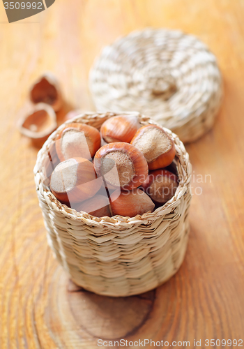 Image of hazelnuts