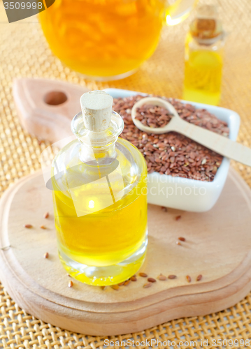 Image of flax seed and oil