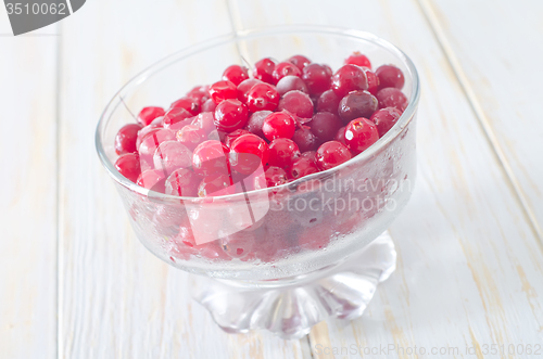 Image of frozen cranberry