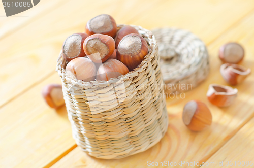 Image of hazelnuts