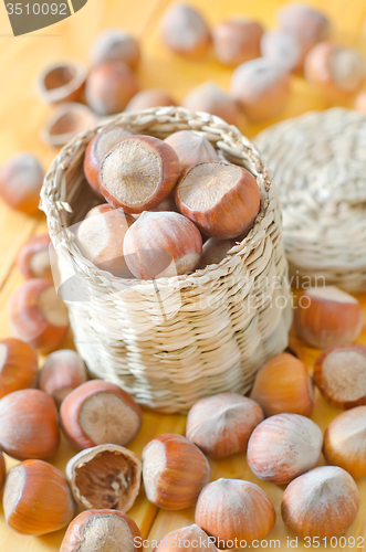 Image of hazelnuts