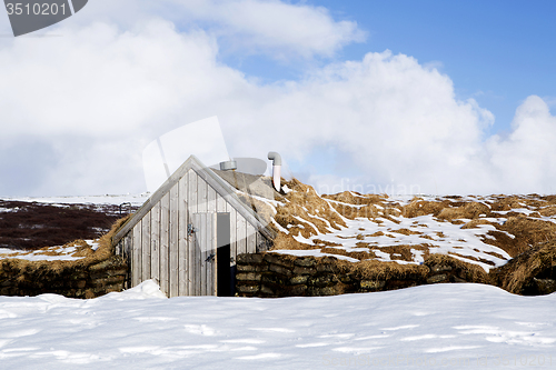 Image of Tiny hut in Iceland