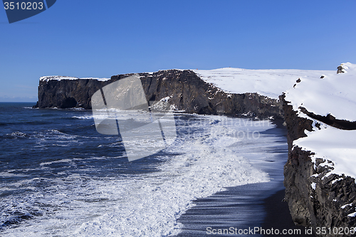 Image of Peninsula Dyrhólaey in the south of Iceland