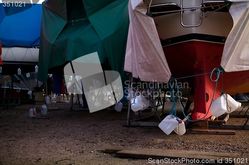 Image of Winter Boat Storage