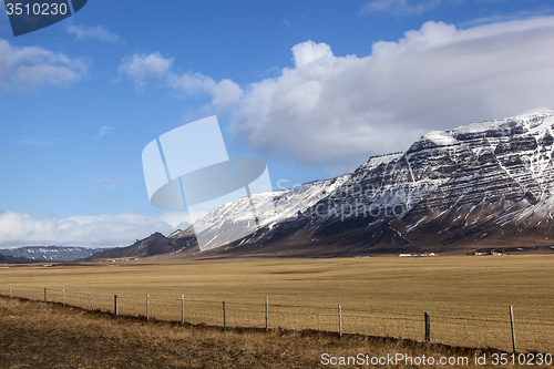 Image of Volcanic landscape on the Snaefellsnes peninsula in Iceland