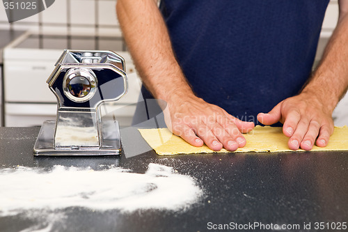 Image of Making Pasta Detail