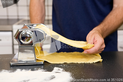 Image of Making Pasta Detail