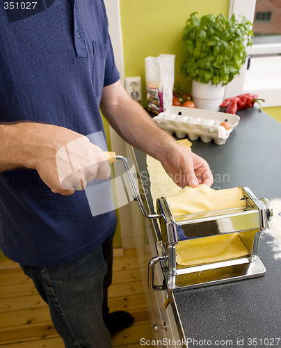 Image of Pasta Making Detail