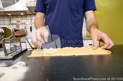 Image of Pasta on Counter