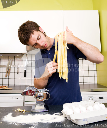 Image of Homemade Pasta Fettuccine