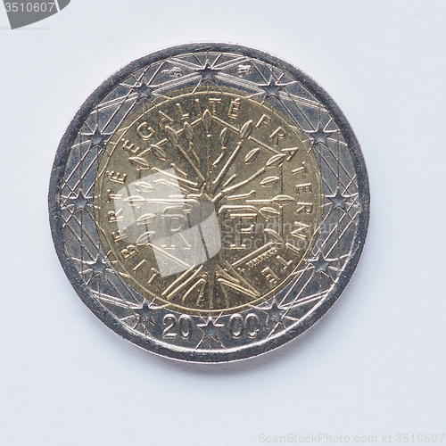 Image of French 2 Euro coin