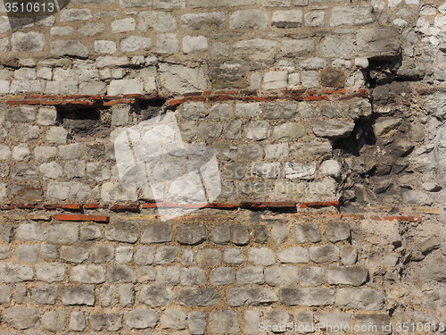 Image of Roman Wall in London