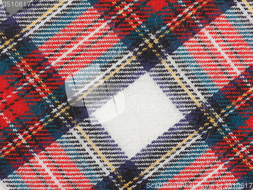 Image of Tartan fabric background