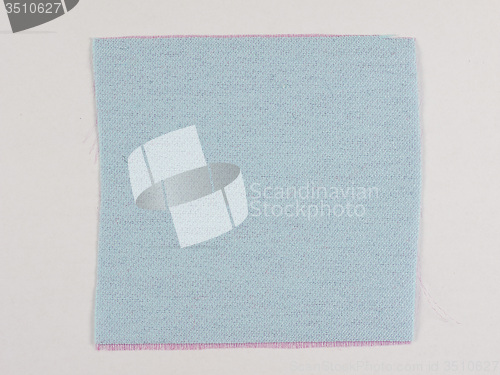Image of Blue fabric sample