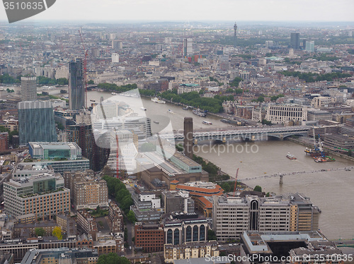 Image of Aerial view of London