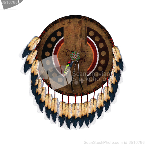 Image of Native American Shield