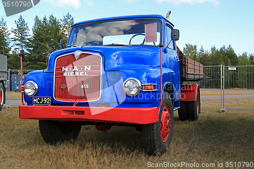 Image of Nostalgic MAN Truck 415 L1A Year 1961 on Display