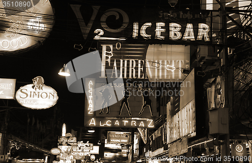 Image of Nightlife on walking street