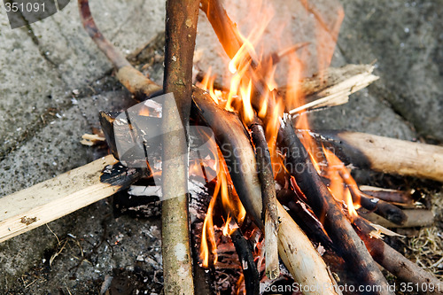 Image of Campfire Detail