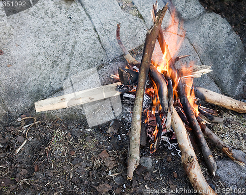 Image of Campfire Detail