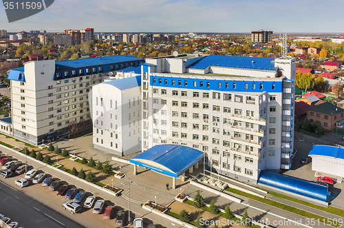 Image of Building of tax inspection. Tyumen. Russia