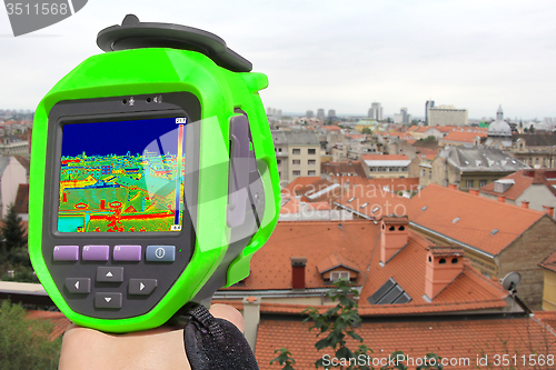 Image of Recording Zagreb With Thermal Camera