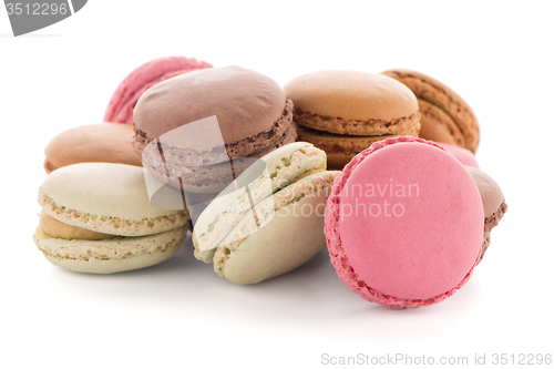 Image of Colorful French Macarons