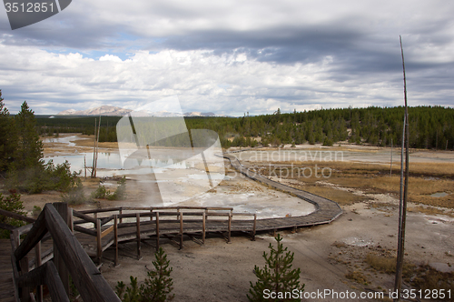 Image of Yellowstone National Park, Utah, USA