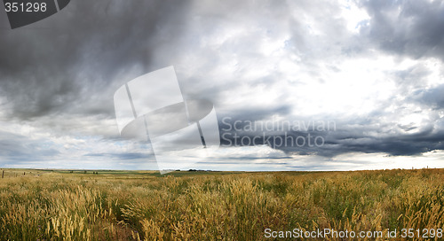 Image of Dramatic Prairie Landscape