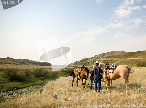 Image of Cowboy Scene