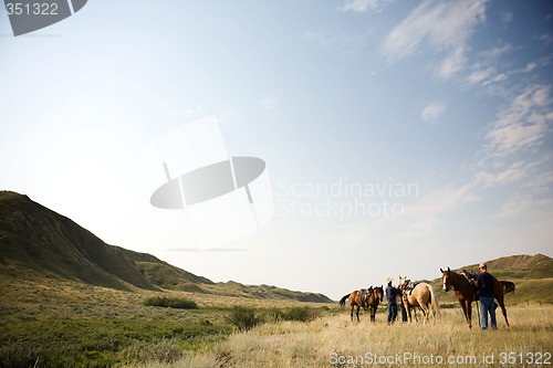 Image of Cowboy Scene