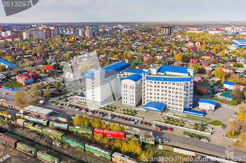 Image of Building of tax inspection. Tyumen. Russia