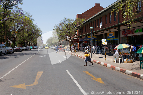 Image of Street in Francis Town, Botswana