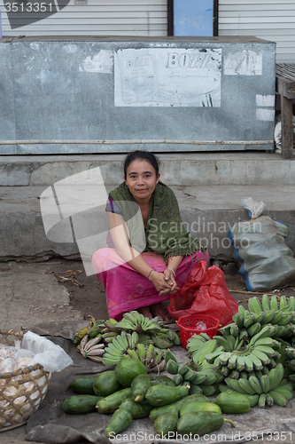 Image of Hindu peoples at the traditional street market, Bali