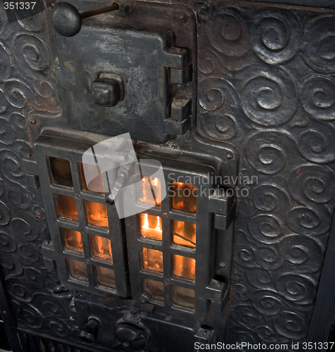Image of Cast Iron Fireplace