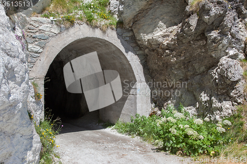 Image of Small dark tunnel