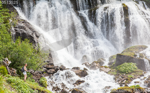 Image of Waterfall in the forest