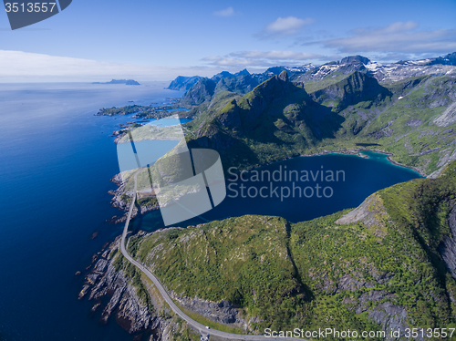 Image of Coastal road on Lofoten