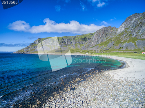 Image of Beach in Unstad