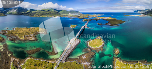 Image of Lofoten panorama bridges