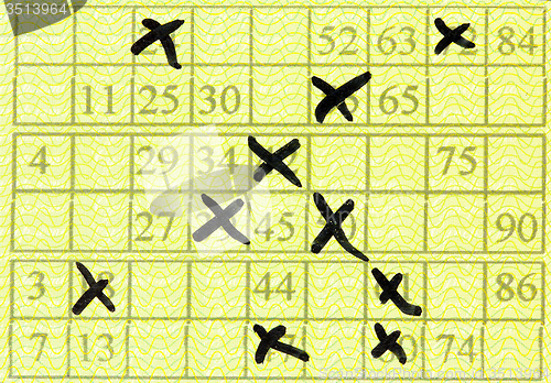 Image of lottery ticket  