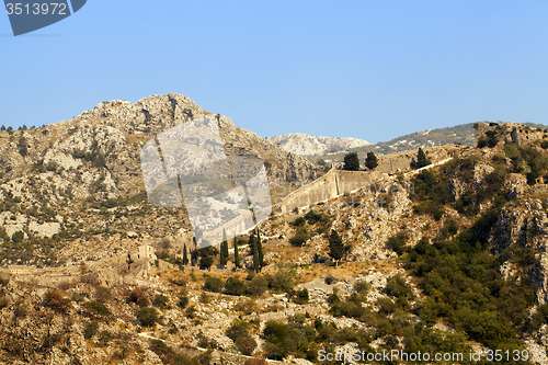 Image of fortress. Kotor  