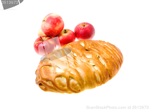 Image of Pie with apples