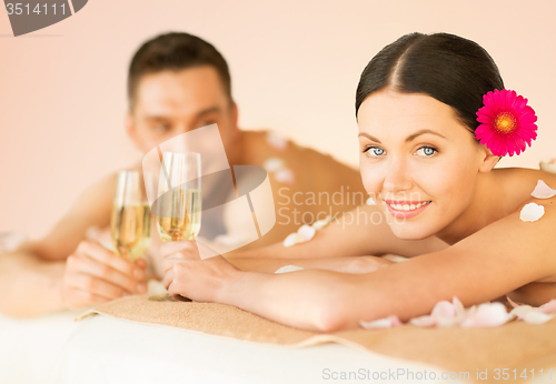 Image of couple in spa