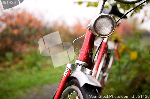 Image of Retro Bike Detail