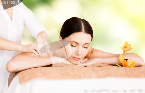 Image of woman in spa