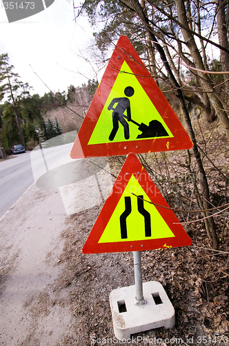 Image of Construction sign