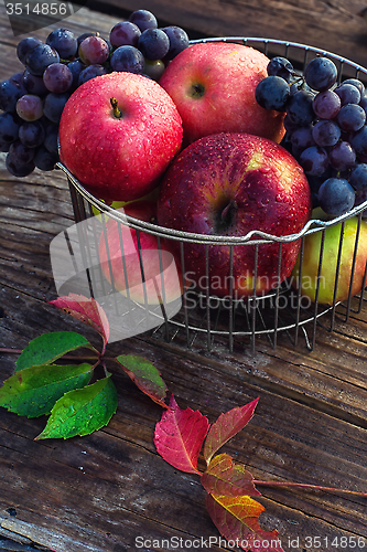 Image of Autumn red apples