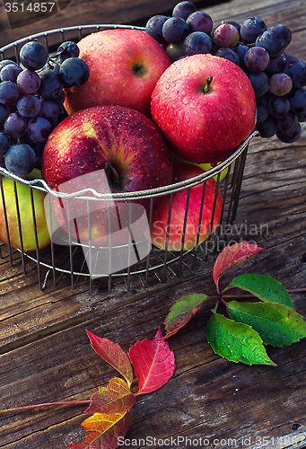 Image of Autumn red apples