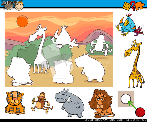 Image of educational game for preschool kids